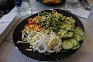 Raw Salad at Simply Raw Bakery and Bistro in Vienna