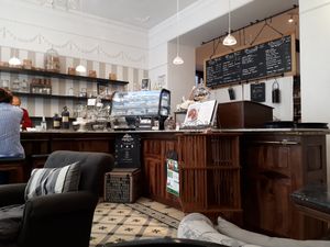 Indoor at Simply Raw Bakery and Bistro in Vienna