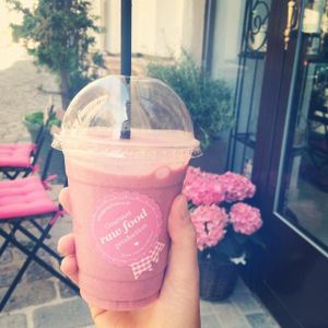 best Smoothie in town :) at Simply Raw Bakery and Bistro in Vienna