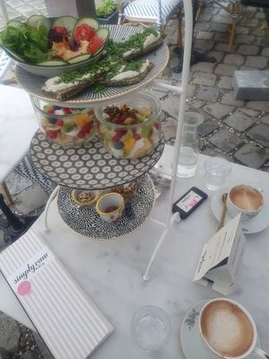 Sissi & Franz Breakfast for two at Simply Raw Bakery and Bistro in Vienna