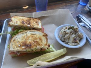   at Nate's Garden Grill in San Diego