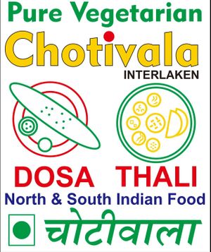 Chotivala at Indian Pure Vegetarian Chotivala in Interlaken