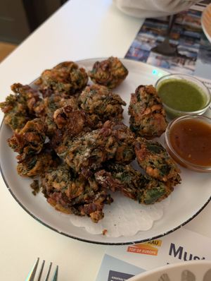 Veggie pakora at Indian Pure Vegetarian Chotivala in Interlaken