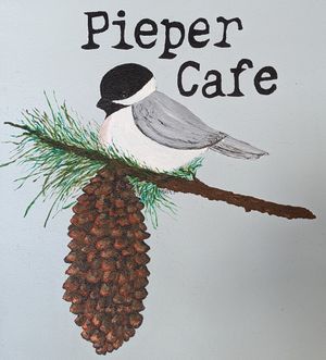 mural at Pieper Cafe in Portland