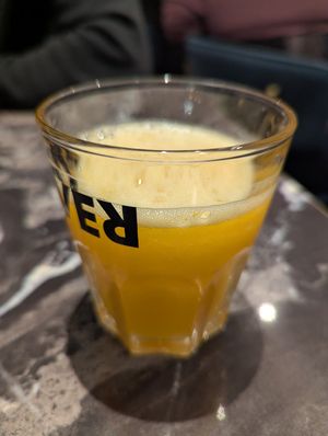 Freshly squeezed orange juice at Caffè del Teatro Niccolini in Florence