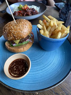 Beyond Meat Burgerr  at Pippin in Maidstone