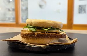 Classic Breakfast Sandwich at Exquisite Creatures Coffee in Portland