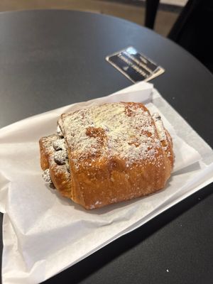 Choccy croissant   at Exquisite Creatures Coffee in Portland