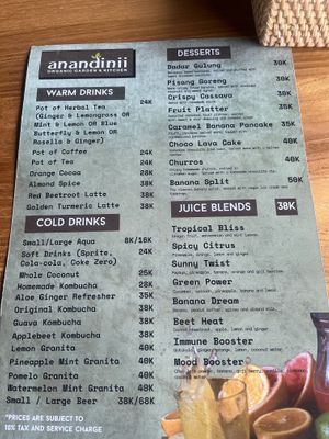   at Anandinii Organic Garden & Kitchen in Sidemen