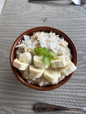 Overnight Oats  at Anandinii Organic Garden & Kitchen in Sidemen