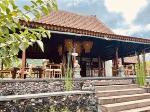 Restaurant   at Anandinii Organic Garden & Kitchen in Sidemen