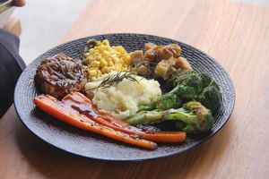 Garden Roast - one of our guest favourites at Anandinii Organic Garden & Kitchen in Sidemen