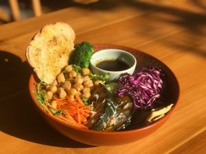 Bliss Bowl at Anandinii Organic Garden & Kitchen in Sidemen