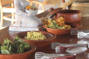 The freshest ingredients used in our Balinese Vegan Cooking Class at Anandinii Organic Garden & Kitchen in Sidemen