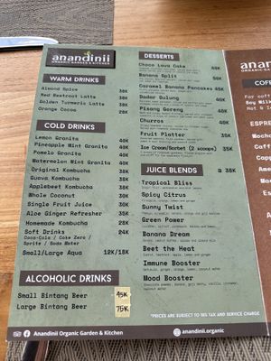   at Anandinii Organic Garden & Kitchen in Sidemen