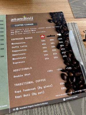   at Anandinii Organic Garden & Kitchen in Sidemen