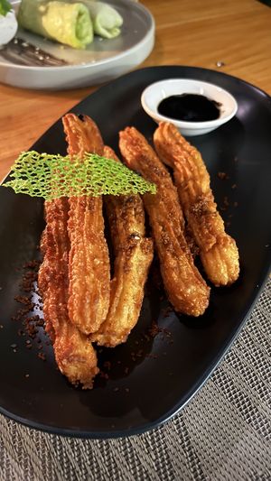 Churros   at Anandinii Organic Garden & Kitchen in Sidemen