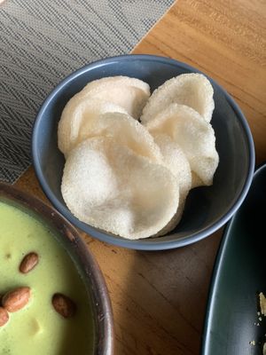 Crackers   at Anandinii Organic Garden & Kitchen in Sidemen