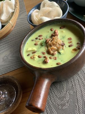 Bubur Bali  at Anandinii Organic Garden & Kitchen in Sidemen