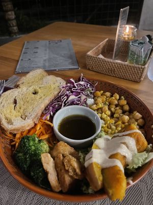   at Anandinii Organic Garden & Kitchen in Sidemen