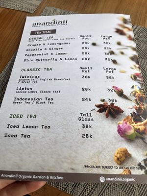   at Anandinii Organic Garden & Kitchen in Sidemen