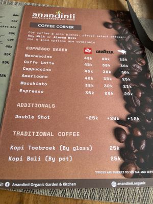   at Anandinii Organic Garden & Kitchen in Sidemen