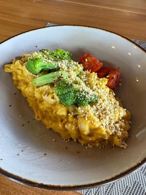 Macaroni  at Anandinii Organic Garden & Kitchen in Sidemen