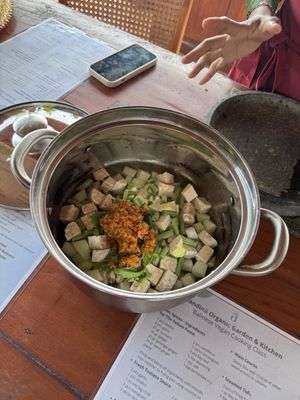   at Anandinii Organic Garden & Kitchen in Sidemen