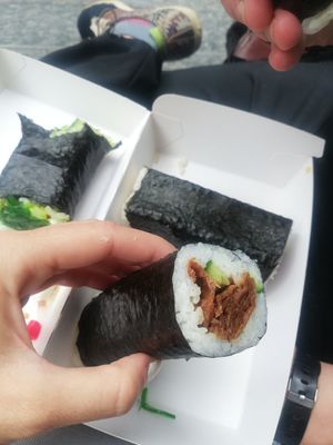 Cetriolo e tofu at Sushi Hub in Brisbane