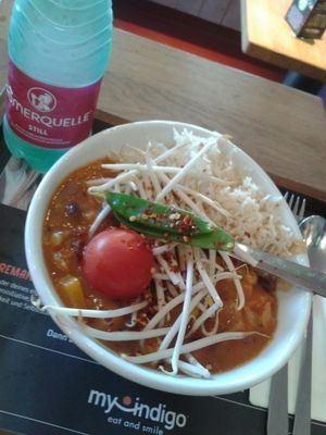 African Peanut Pot with Rice @MyIndigo in Salzburg. at my indigo in Salzburg