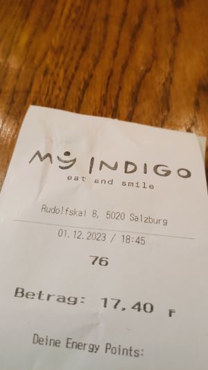  at my indigo in Salzburg
