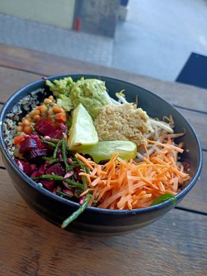 Vegan bowl at my indigo in Salzburg