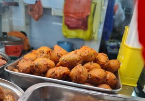 Vege fritters ~ 27/11/21 at Xie Bi An Vegetarian 谢必安素食 in East Singapore