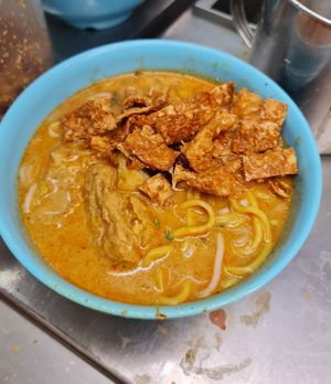 Laksa ~ 15/3/22 at Xie Bi An Vegetarian 谢必安素食 in East Singapore