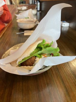 Falafel sandwich at KAZRO DELI KAMAKURA in Kamakura
