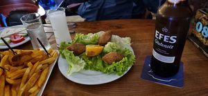 Vegan içli köfte at Olimpiyat in Samsun