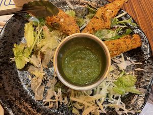 Vege sheik kabob  at Vege Herb Saga in Tokyo