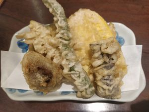 Tempura.  at Hoshina 穗科 - Songshan District in Taipei