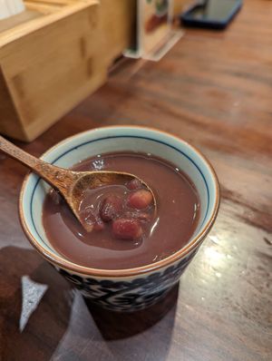 red bean soup at Hoshina 穗科 - Songshan District in Taipei