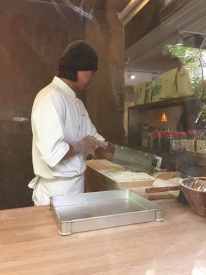 handmade udon  at Hoshina 穗科 - Songshan District in Taipei