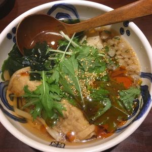 Spicy udon noodles at Hoshina 穗科 - Songshan District in Taipei