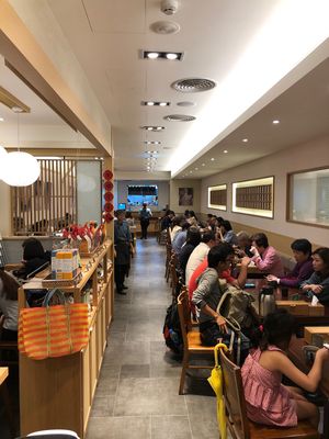 Busy Sunday night. We had to wait for a table  at Hoshina 穗科 - Songshan District in Taipei