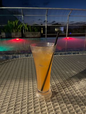 Sex On The Beach cocktail  - great prices. They have a deal for 5 cocktails = 220,000 IDR (approx $22 AUD)  at Soley Bar in Kuta