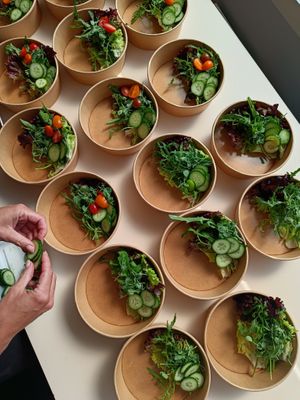 Take away or dine-in at Courgette. in Kortrijk