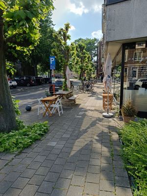 Evening light  at Courgette. in Kortrijk