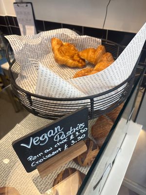 Vegan croissants!!! Yes!!!! We need a map with all the vegan croissants in the world  at Stir Bakery in Cambridge