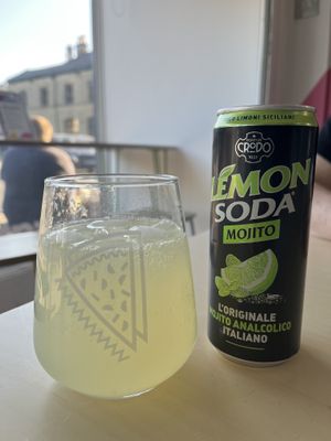 Vegan drink  at Il Pirata Pizzata in Shipley