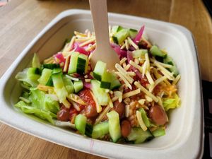 Vegan Bowl at Los Tacos in Fredrikstad