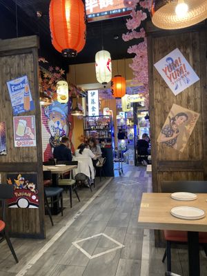 Inside   at Buga Ramen in Sevilla