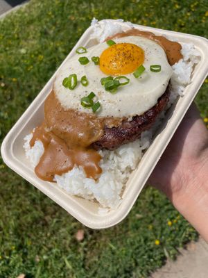 Loco Moco at Lucky Catsu - Take Out Kitchen in Los Angeles